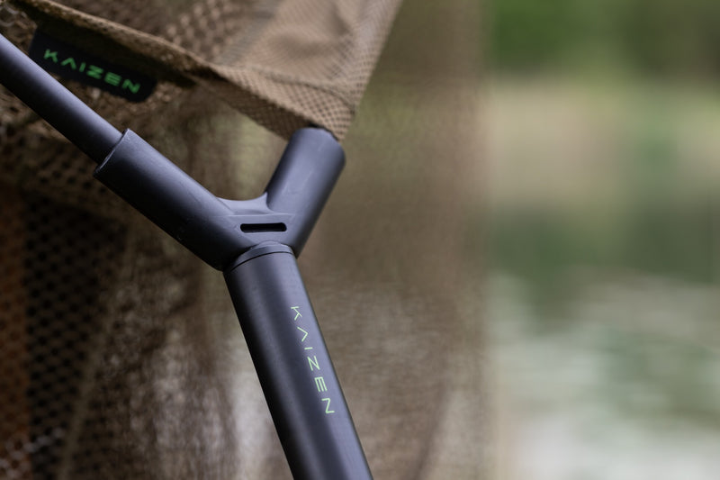 Load image into Gallery viewer, Kaizen Green 42in Landing Net 2pc
