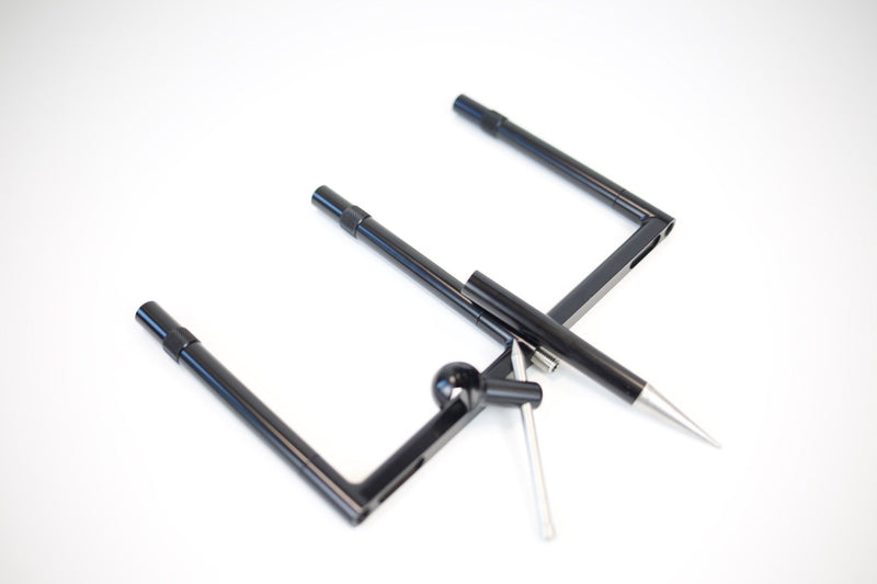 Load image into Gallery viewer, Korda Black Singlez 3 Rod Buzz Bar 10.5&quot;
