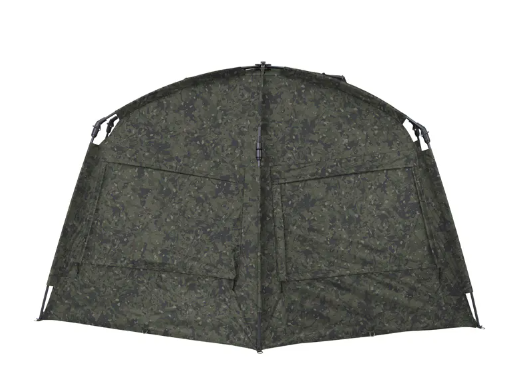 Load image into Gallery viewer, Dark gray camouflage-patterned tent on a white background
