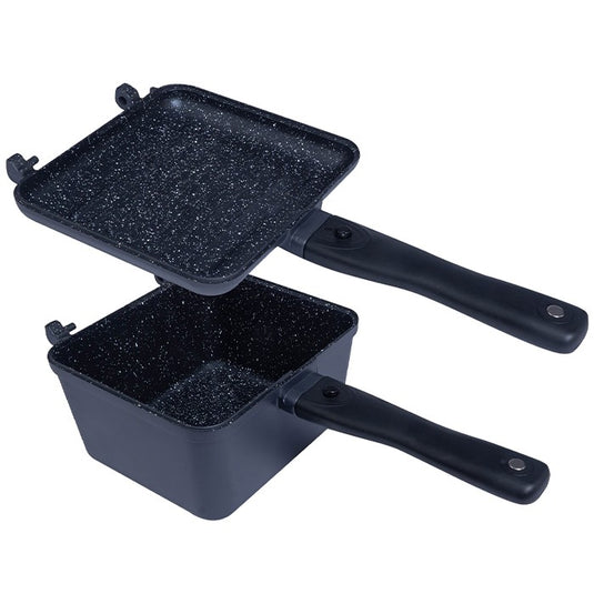 Connnect Deep Pan & Gridle XL Granite Ed