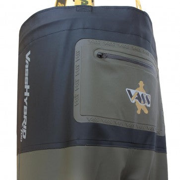 Load image into Gallery viewer, Vass Hybrid 700 Khiake Black Chest Waders
